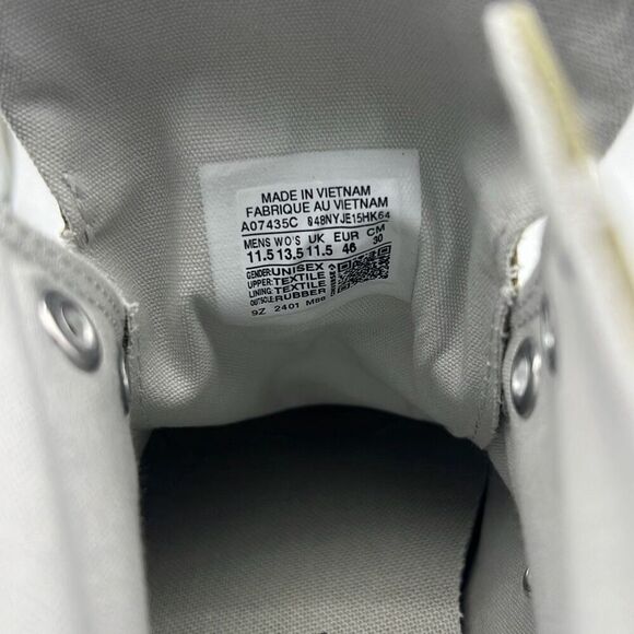 Converse Chuck 70 Multi-Stitch Hi Shoes A07435C Mossy Sloth Green NWB Men 11.5 - Picture 5 of 10